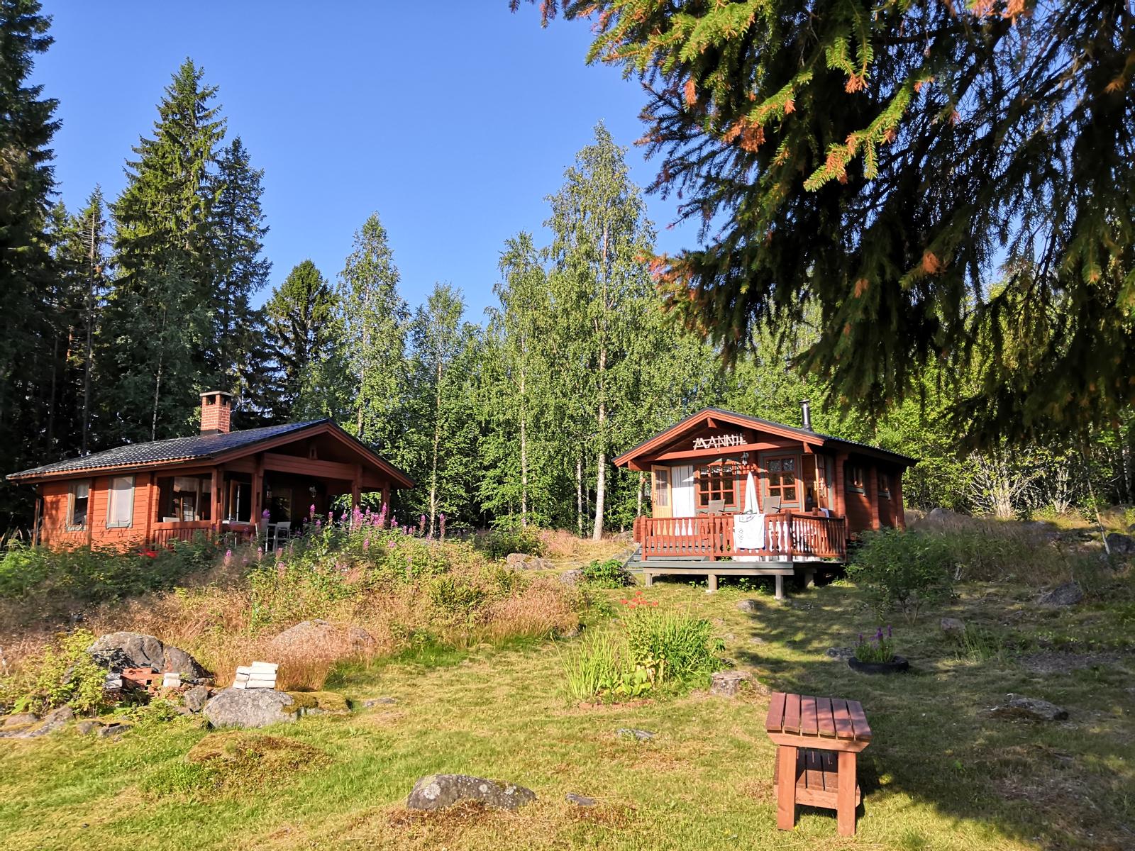 <b>Vr, Oxkangar, Murkaisholmen</b>
Fritidshus 25 m, bastubyggnad  13 m, tomt 1420 m